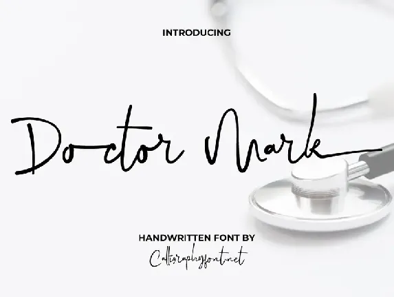 Doctor Mark font