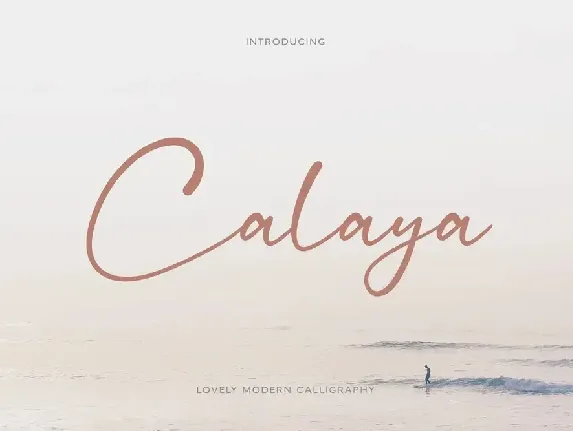 Calaya font