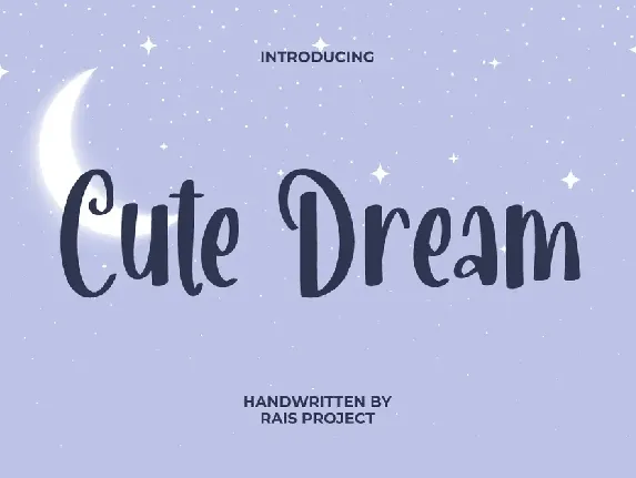 Cute Dream font