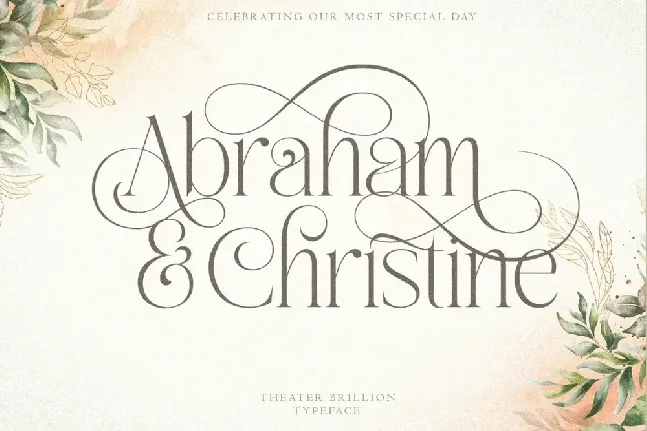 Theater Brillion font