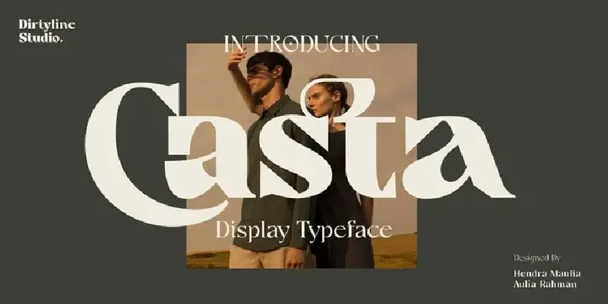 Casta Serif font