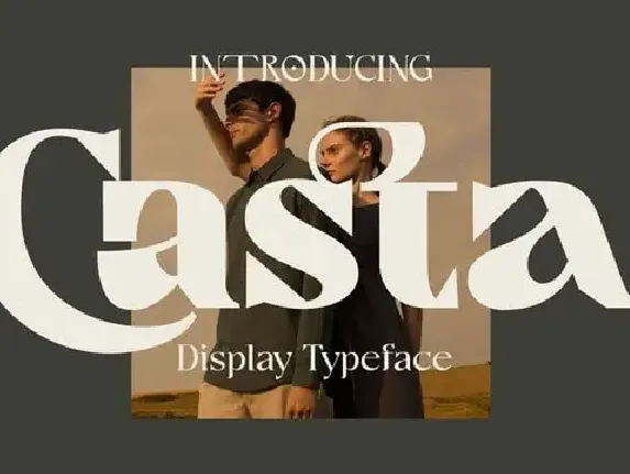 Casta Serif font