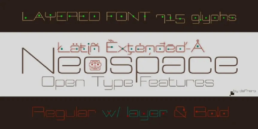 Neospace font