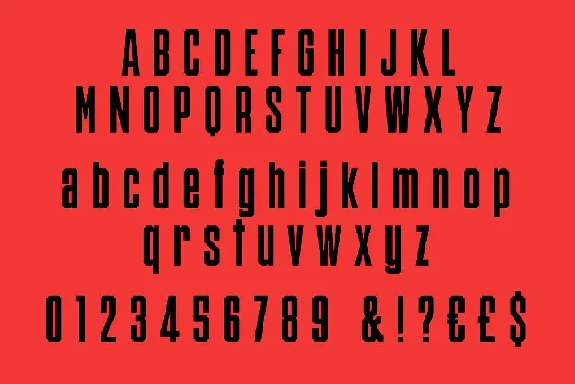 Redig font