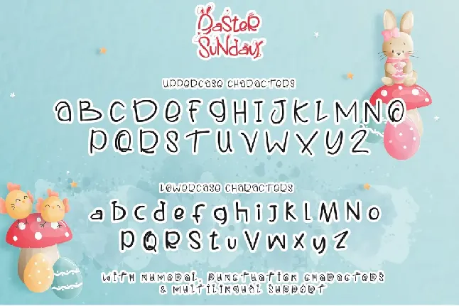 Easter Sunday font