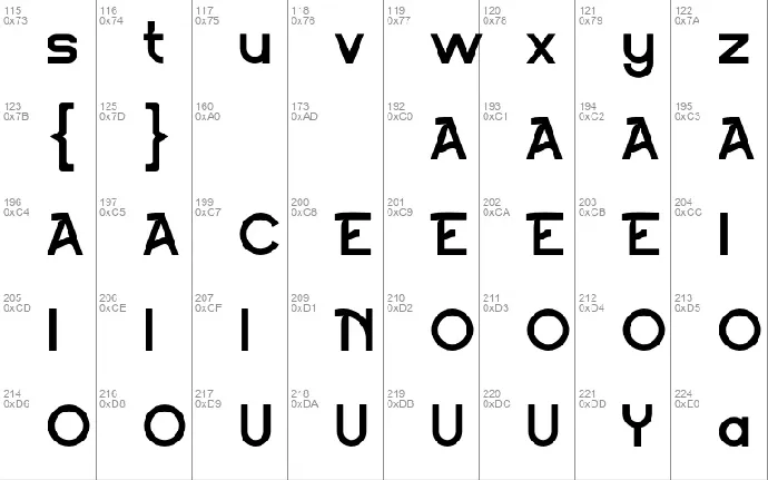 Gotag font