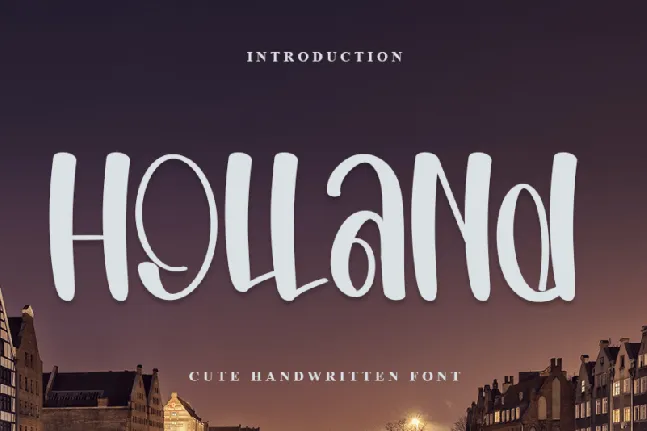 Holland font