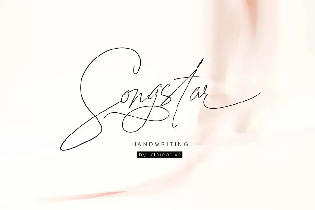 Songstar Signature font