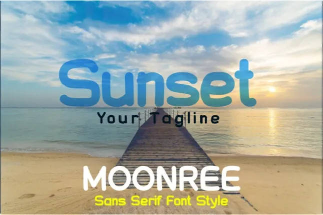 Moonree font