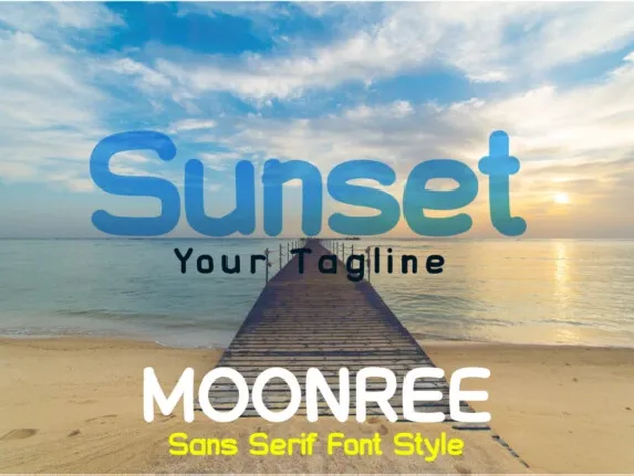 Moonree font