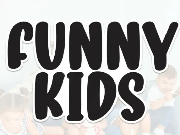 Funny Kids Display font