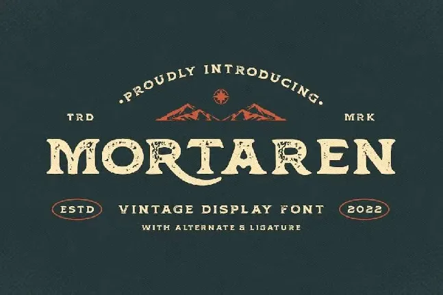 Mortaren font