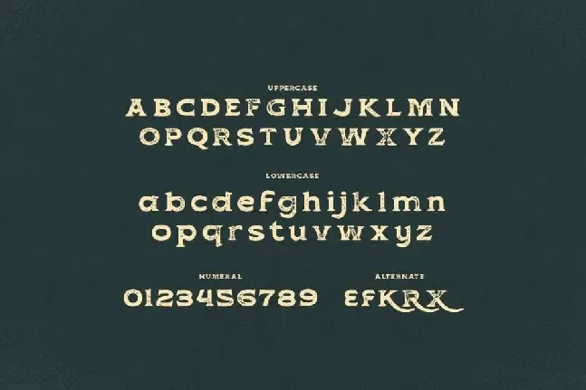 Mortaren font