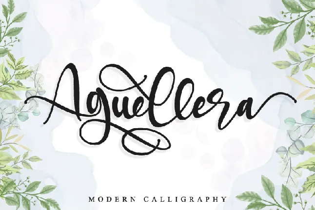 Aguellera font