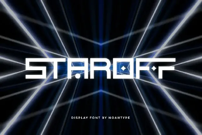 Staroff Demo font