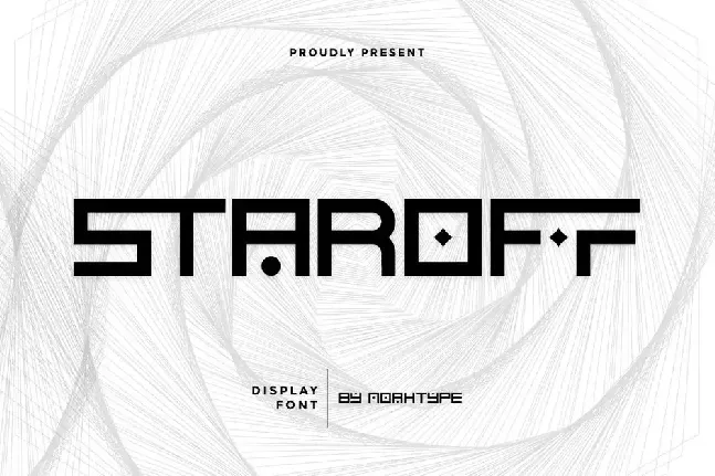 Staroff Demo font