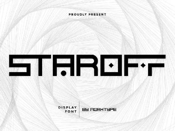 Staroff Demo font