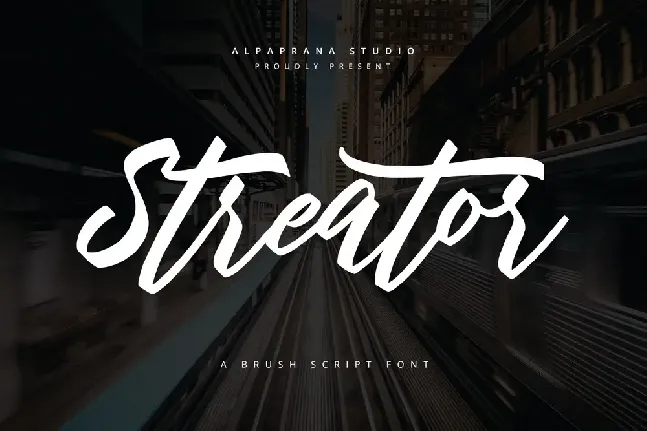 Streator font