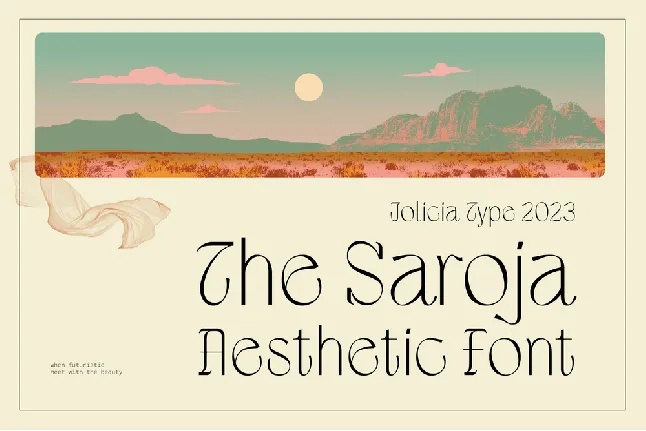 The Saroja font