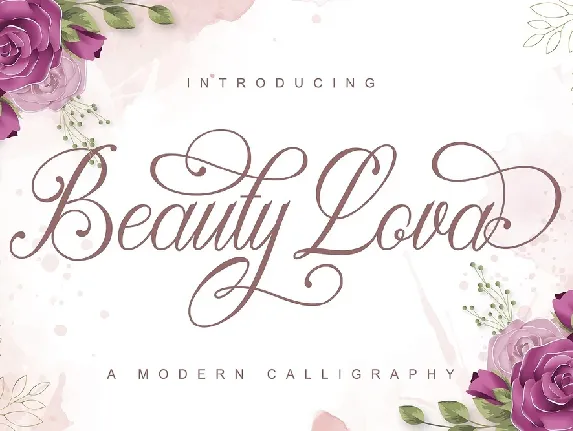 Beauty Lova font