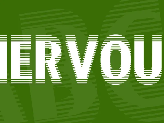 Nervous font