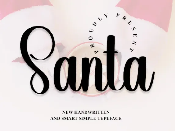 Santa font