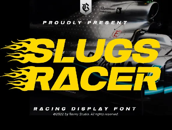 Slugs Racer font