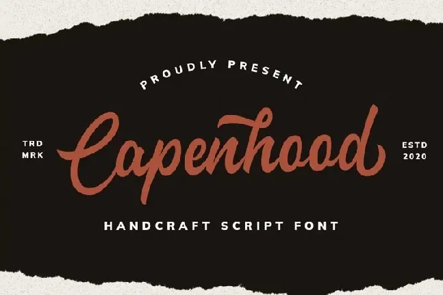 Capenhood font