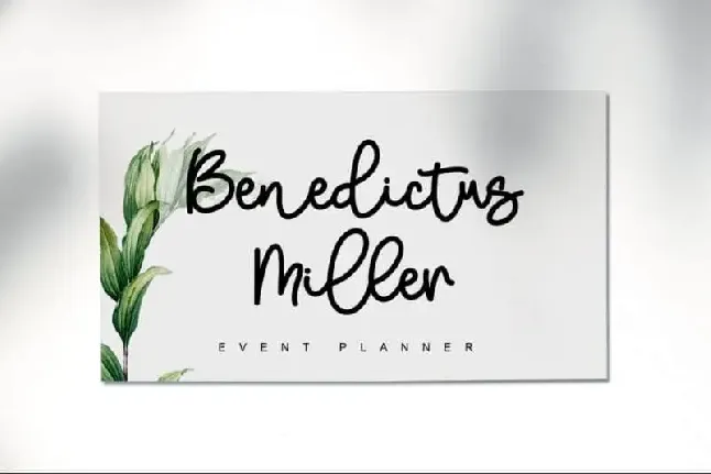 Melukis Senja Script font