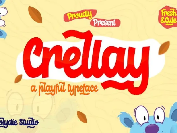 Crellay Cute and Fun font