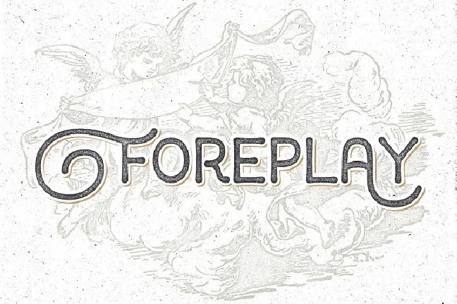 Foreplay Display font