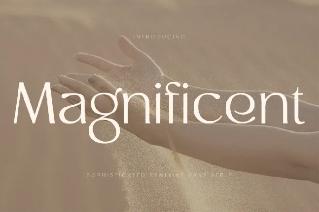 SS Magnificent font