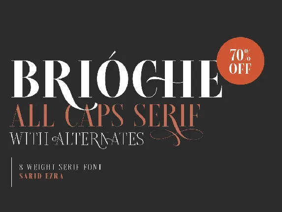 Brioche font