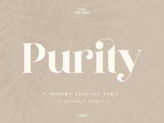 Purity font