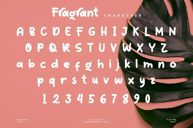 Fragrant font