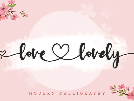 lovelovely font