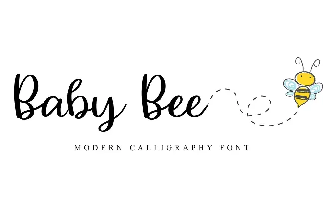 Baby Bee font