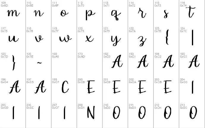 Baby Bee font