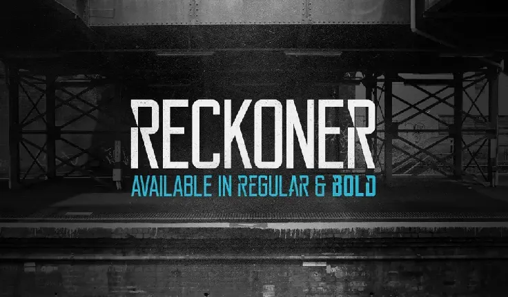 Reckoner font