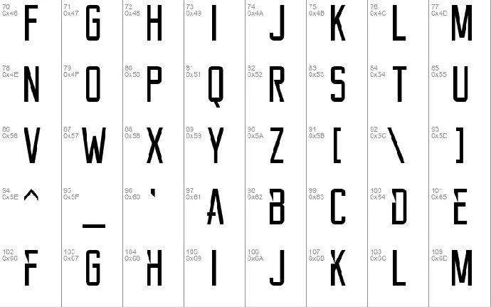 Reckoner font