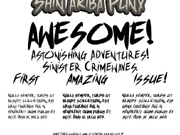 Shin Akiba font