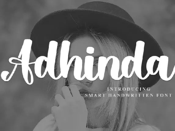 Adhinda font