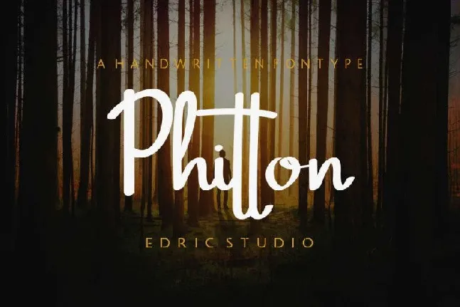 Phitton Script font