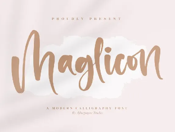 Maglicon font