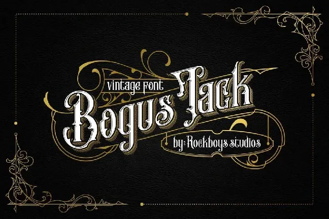 Bogus Jack font