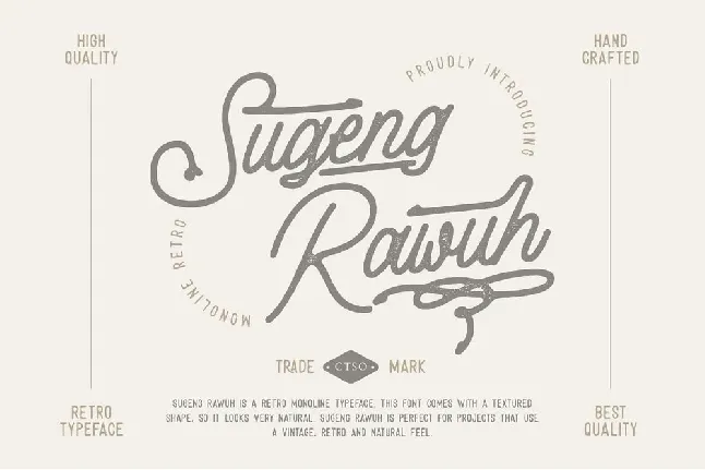 Sugeng Rawuh font