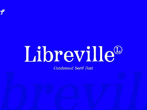 Libreville font