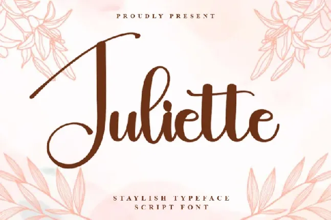 Juliette Typeface font