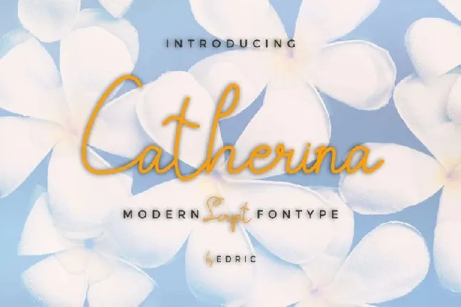 Catherina Script font