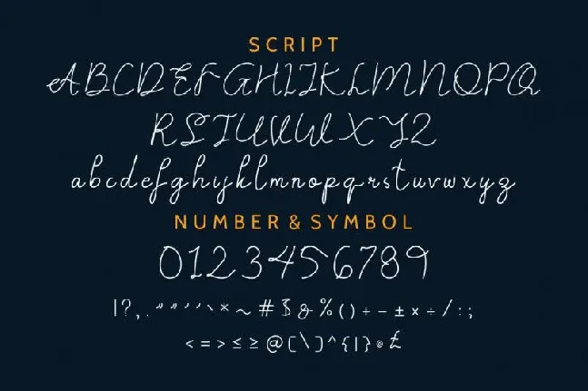 Catherina Script font